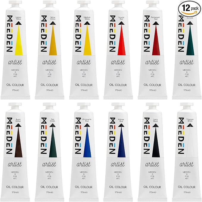MEEDEN Artist Oil Paint Set by MEEDEN