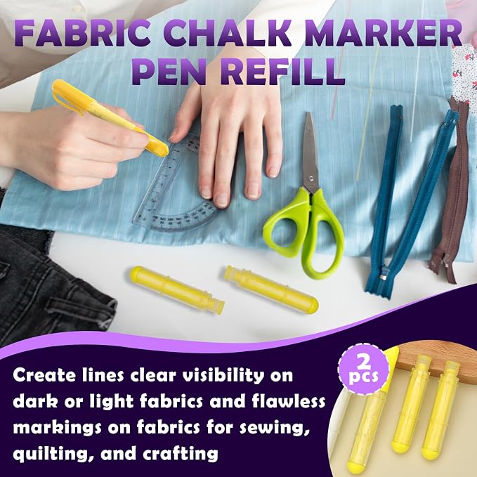 2PCS Sewing Chalk Refill - Image 2