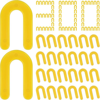 DGSL Tile Leveling System Tile Spacers 3/16 Inch, 300 pieces Horseshoe Shim U by DGSL