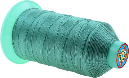 Mandala Crafts Bonded Nylon Thread Aquamarine Heavy Duty Sewing Threads - Image 2