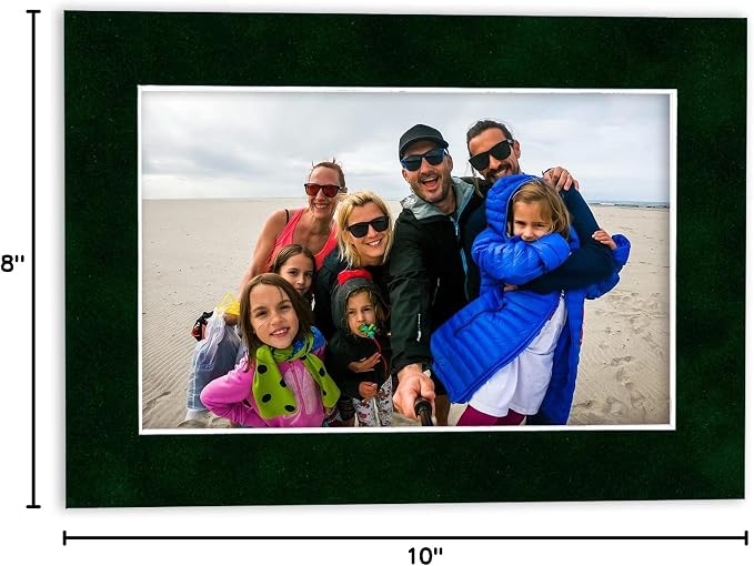Pack of Ten Acid Free 8x10 Mats Bevel Cut - Image 10