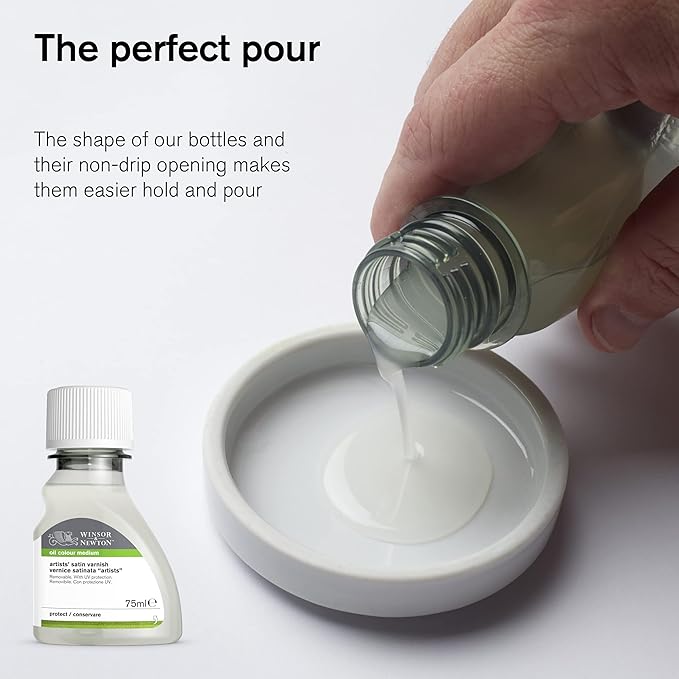 Winsor & Newton Professional Dammar Varnish, 250ml Bottle - Image 5