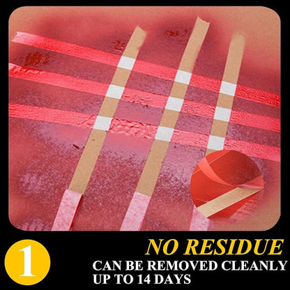 Colored Painters Tape, Premium Masking Master Tape, Removes Easily, Colorful - Image 3