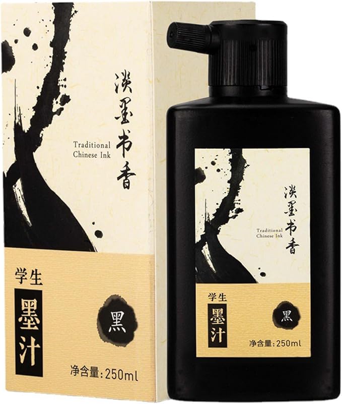 250 ML/8.8 OZ Calligraphy and Sumi Liquid Ink by SEAMEW