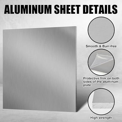 2 Pcs 6061 Aluminum Sheet Metal - Image 3
