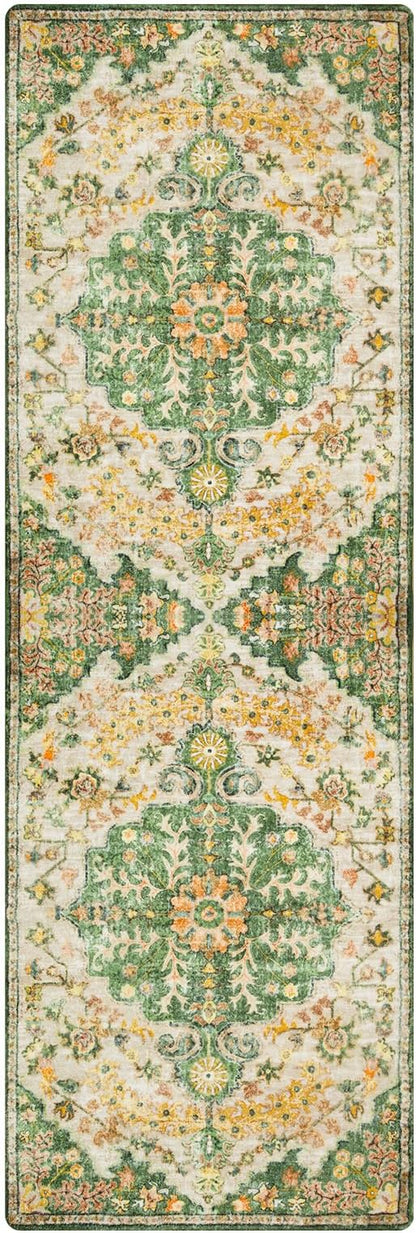 Lahome Bohemian 2x6 Washable Hallway Runner Rug, Kitchen Runner Rugs Non Skid - Image 9