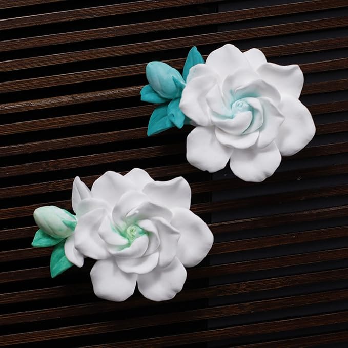 Gardenia Flower Silicone Soap Mold Candle Mold Fondant Chocolate Candy Cake - Image 7