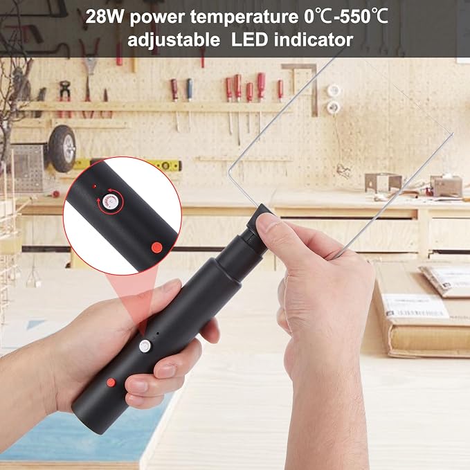 Hot Wire Foam Cutter - 4 in 1 Electric Cutting Machine Pen Tools Kit - Image 8