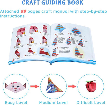 Origami Kit for Kids Ages 5-16, 108 Sheets - Image 3