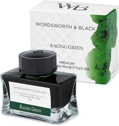 Wordsworth and Black Fountain Pen Ink Bottle Premium Luxury Edition, Fountain by WordsworthBlack