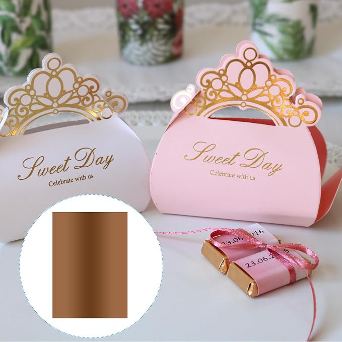 PATIKIL 11.7x8.3" Hot Stamping Foil Paper Sheet, 20 Sheets A4 Heat Transfer Hot - Image 5