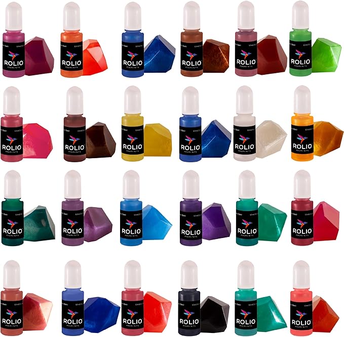 Rolio Pigments Resin Liquid Pigment Pearlescent Colors by RolioPigments