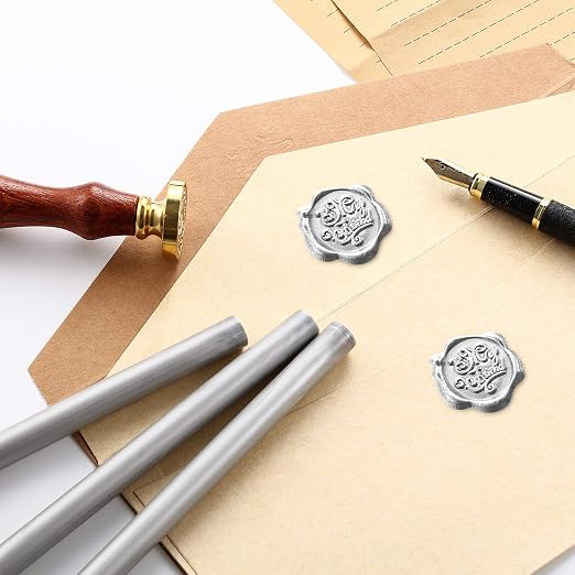 Nuanchu 15 Pcs Glue Gun Sealing Wax Sticks Retro Vintage Wax Sticks - Image 4