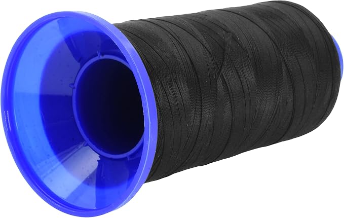 Mandala Crafts Black Heavy Duty Thread -1500 Yds Tex 70 Thread - Image 3