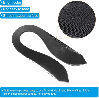 PATIKIL 600pcs Quilling Strips Paper 1/8" 39cm Origami Paper Quilling Strip - Image 3