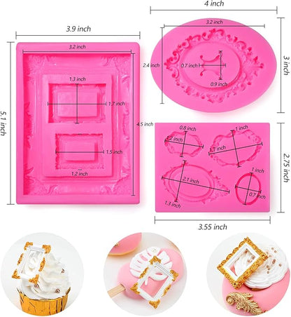 Sakolla Photo Frame Silicone Mold - Image 2