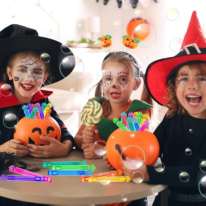 500 Piece Halloween Party Favor Bubbles, Halloween Bubble Wands Bulk - Image 8