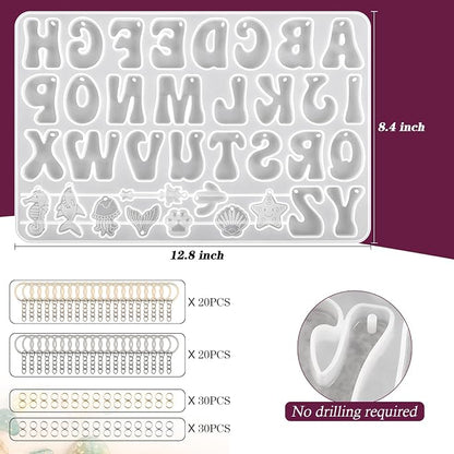 Actvty Alphabet Keychain Molds - Image 2