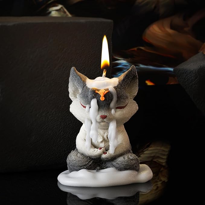 Fox Candle Soap Mold Animal Resin Casting Mold - Image 5