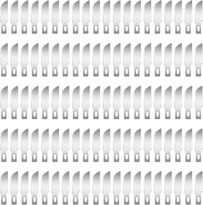 100 Pack Hobby Blades Set #10 Craft Knife Blades Refill Hobby Knife Replacement - Image 7