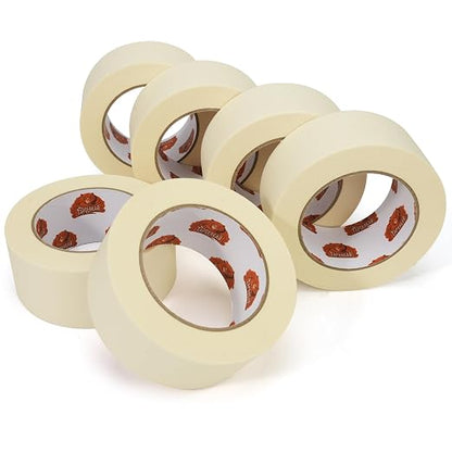 TAPEBEAR General Purpose Masking Tape 2 Inch x 60 Yards, DIY Arts Crafts by TAPEBEAR