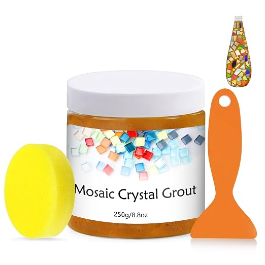 Mosaic Crystal Grout, Mosaics Tile Tools, Mosaic Tile Accessories – Essential by CAMUTKRY