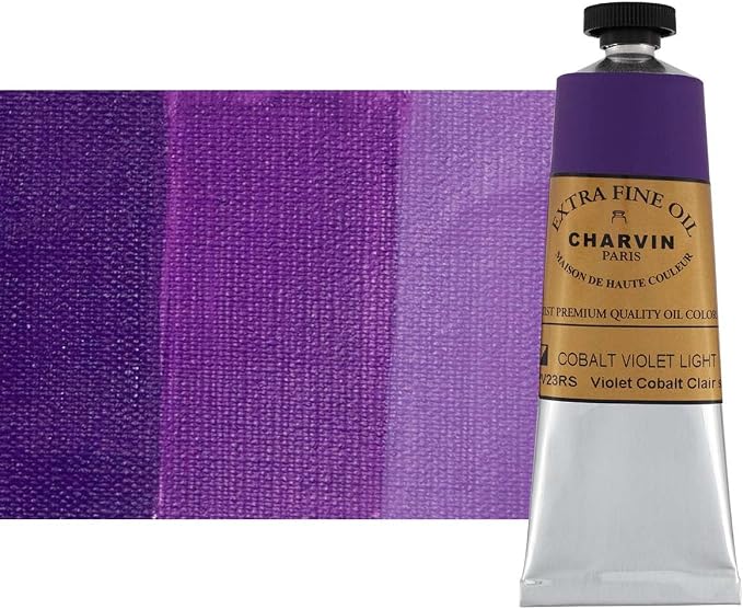 Charvin Extra Fine Oil Paint, Cobalt Violet Light Hue 60 ml by Unknown