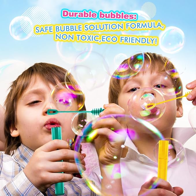 SpringFlower 500 PCS Mini Bubble Wands, Bubble Maker Toys - Image 6