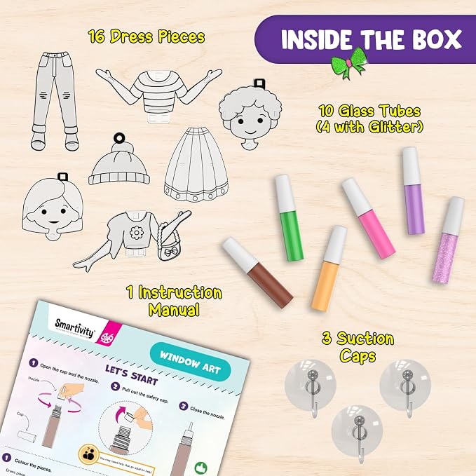 SmartCraft Window Art Fashion Kit - Image 5