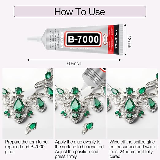3 PCS 110ml B7000 Glue Clear - Image 4