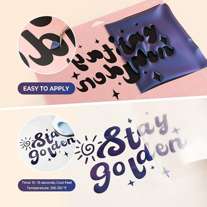 HTVRONT Chameleon HTV Heat Transfer Vinyl - Image 3