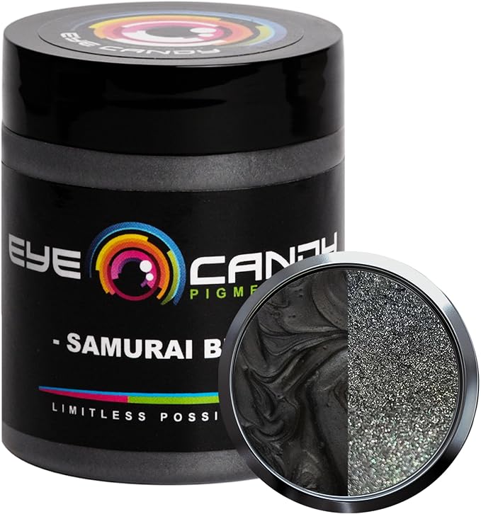 Eye Candy Pigments Premium Black Mica Powder by EyeCandyPigments