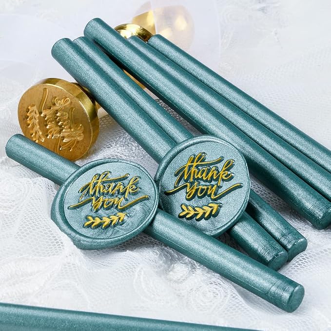 16 PCS Sealing Gun Wax Sticks in Patina Color - Image 4