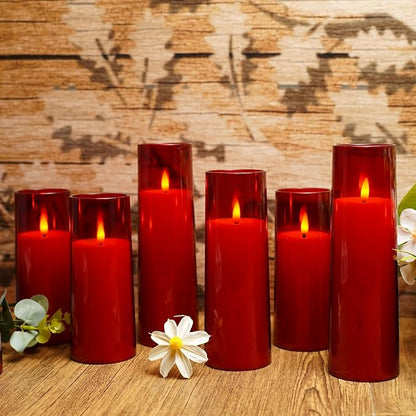 Flickering Flameless Candles Battery Operated - Image 3