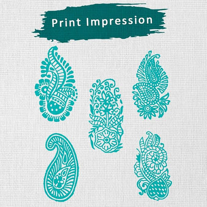 Wooden Stamp Block, Printing Stamp Design Set | Block - Image 3