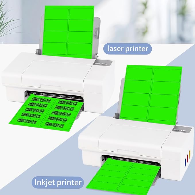 STARLIBOO Shipping Labels Stickers, Permanent Adhesive Sticker - Image 3