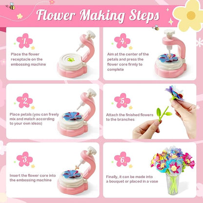 Glotrove Fabric Flower Bouquets Toys, Arts and Crafts - Image 6