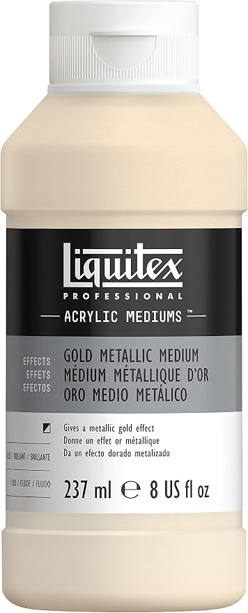 Liquitex Professional Effects Medium, 237ml Gold Metallic Medium by Liquitex