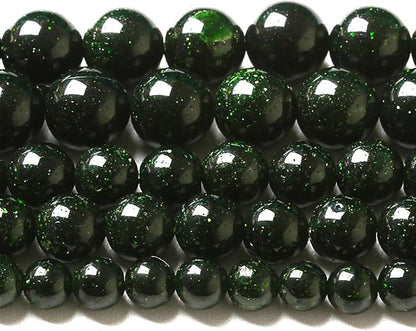 8MM 90pcs Natural Green Sandstone Energy Healing Beads Round Loose Beads by Unknown