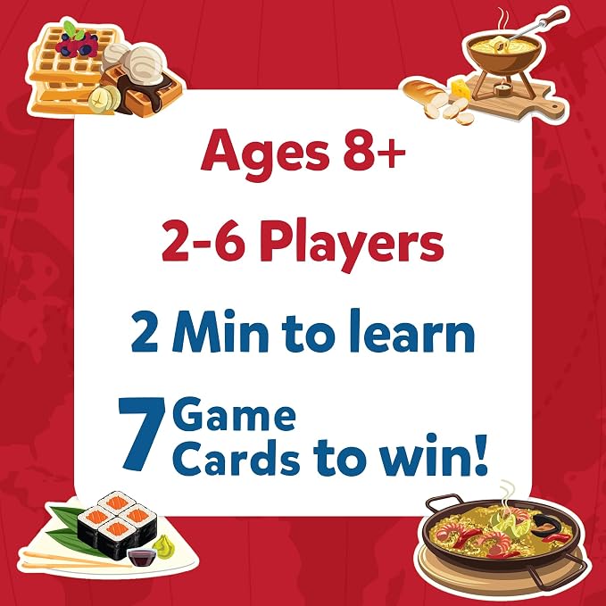 Skillmatics Guess in 10 Foods Around The World, Card Game - Image 7