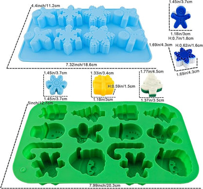 Christmas Silicone Molds Christmas Chocolate Molds Candy Molds - Image 3