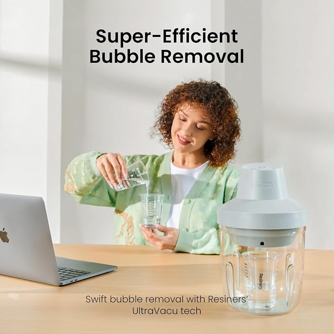 Resiners Resin Bubble Remover, 10 Min Remove Bubbles, 95kPa Vacuum Degassing - Image 2