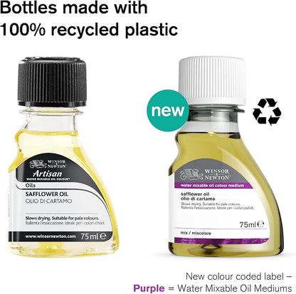 Winsor & Newton Artisan Linseed Oil, 75ml bottle - Image 3