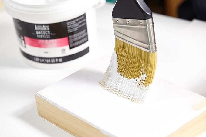 Liquitex BASICS Gesso Surface Prep Medium, 250ml Tube - Image 4
