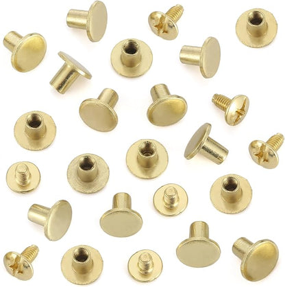 YORANYO 150 Sets 8MM Chicago Screws Leather Rivets - Image 3