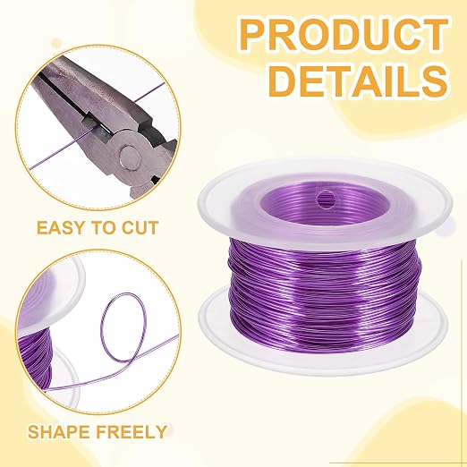 uxcell 20 Gauge / 0.8mm Anodized Aluminum Wire - Image 3