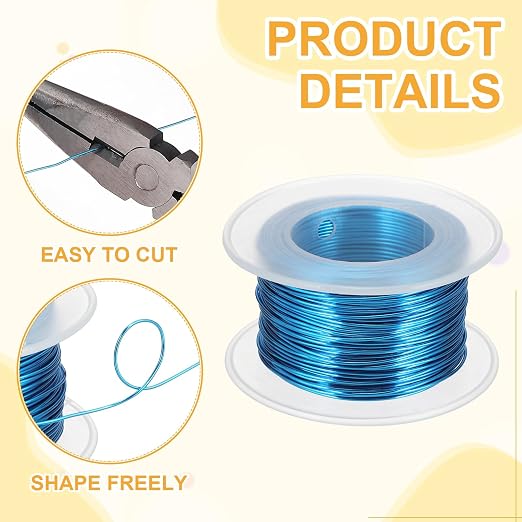 uxcell 20 Gauge / 0.8mm Anodized Aluminum Wire - Image 3
