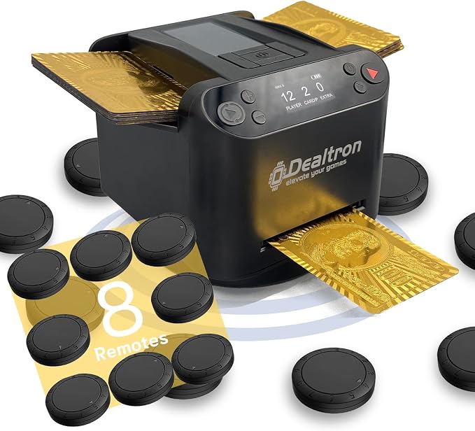 All-in-One Automatic Card Shuffler and Dealer, by WelcometoDealtron