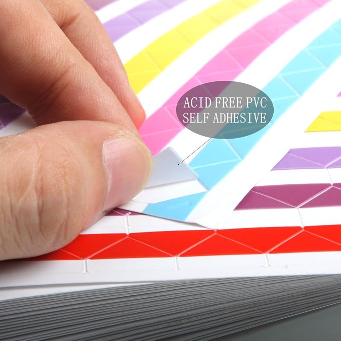 50 Sheets Self Adhesive Photo Corners - Image 4
