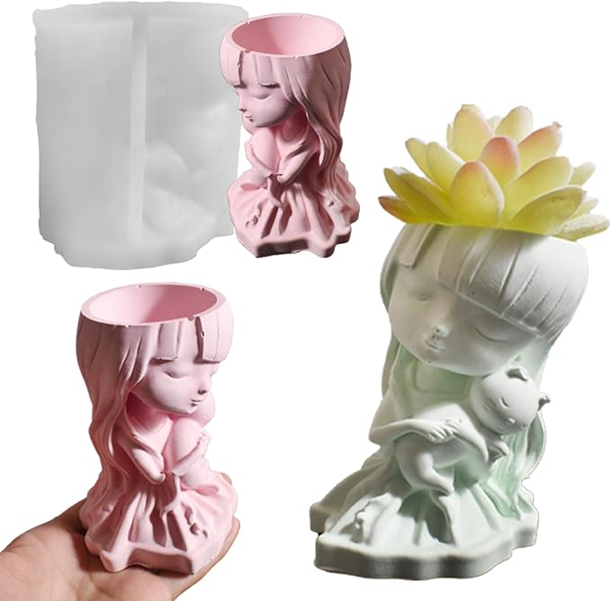 Angel Soap Resin Casting Silicone Mold by ESEENSSiliconeMolds